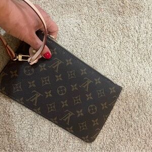 Louis Vuitton Brown Monogram Clutch